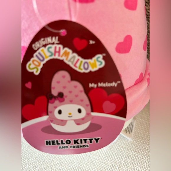My Melody Squishmallow Valentine’s Day 8” Plush NWT - Picture 3 of 5